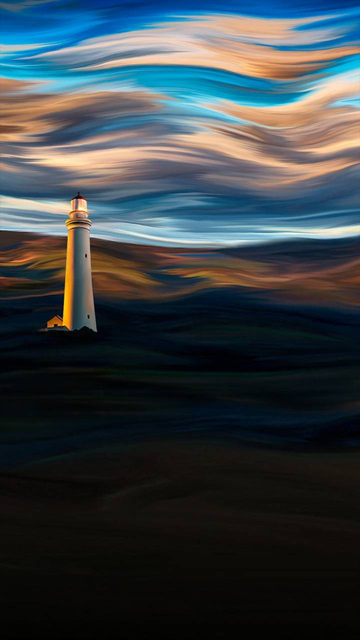 Infinix Smart Digital Art Lighthouse Background