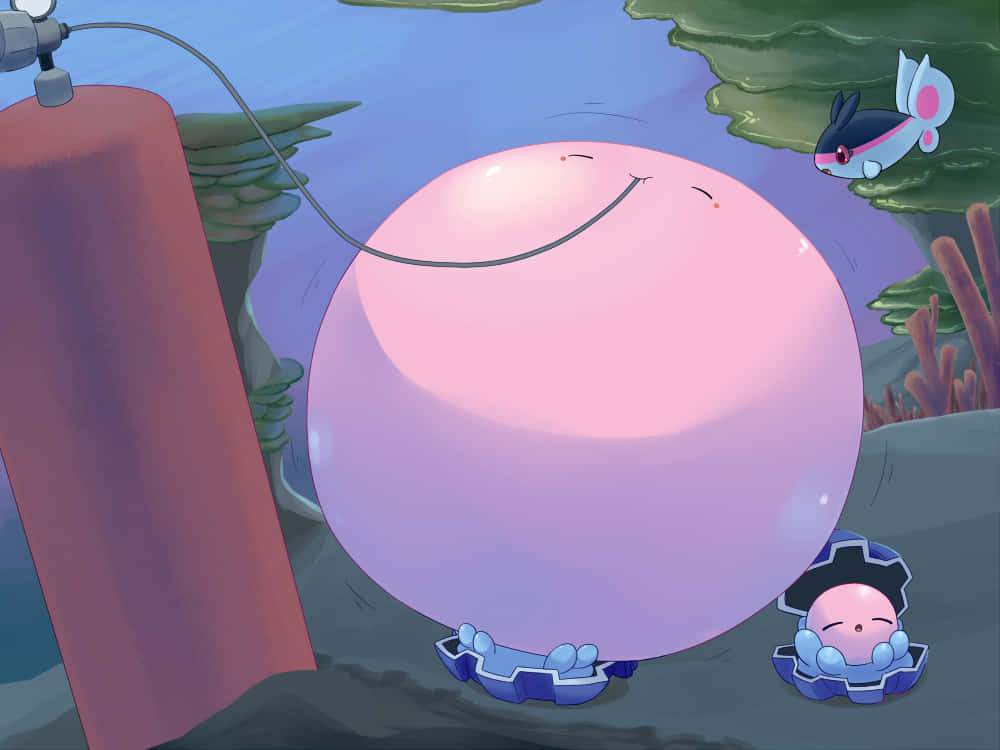 Inflated Clamperl Background