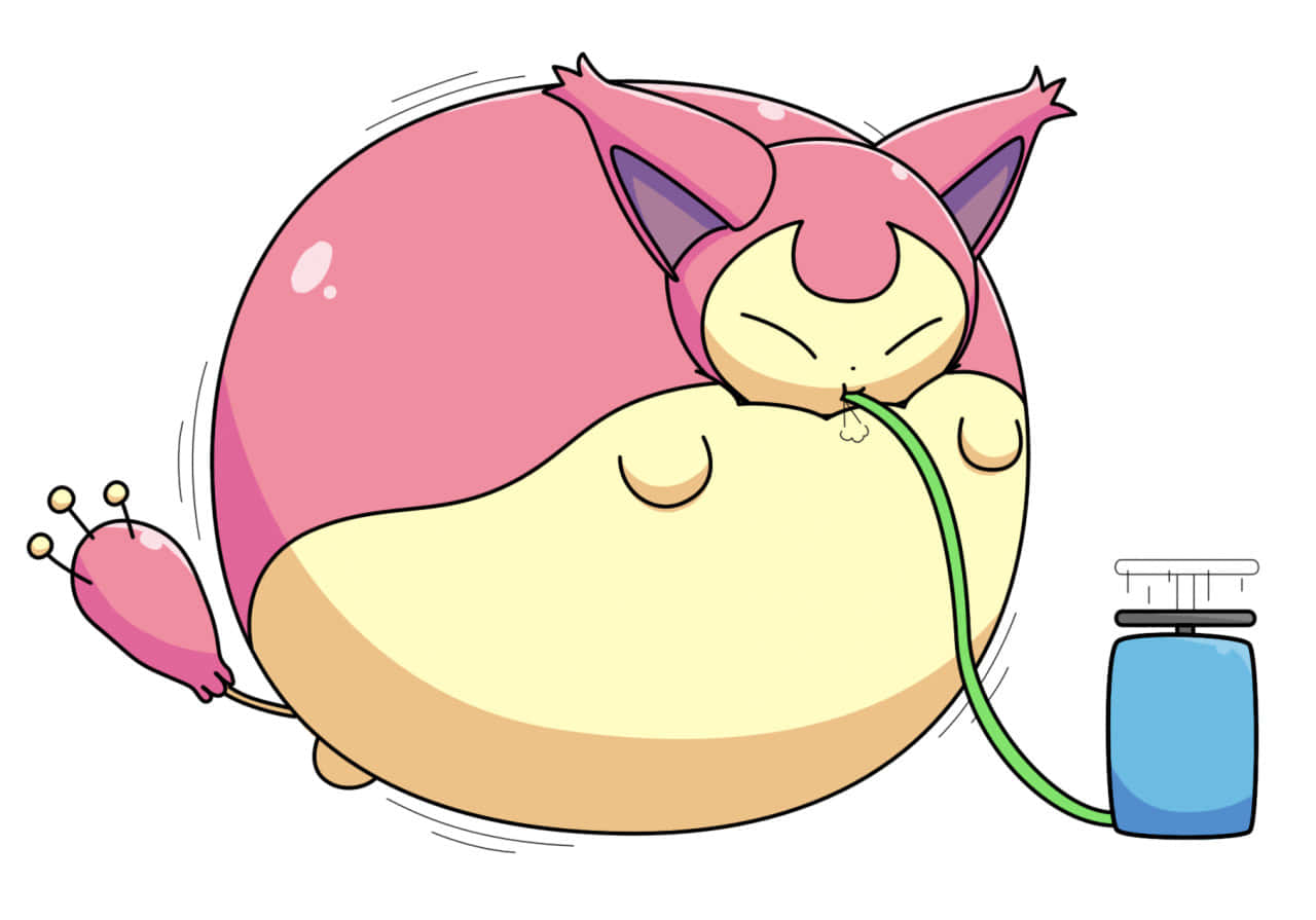 Inflated Skitty Background