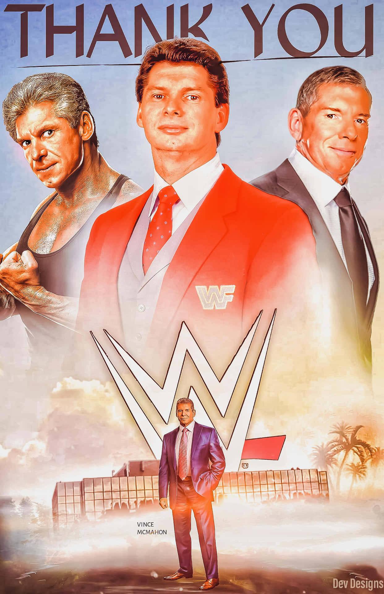 Influential Wwe Ceo Vince Mcmahon Moments Background
