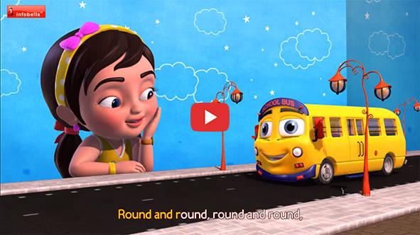 Infobells Interactive Learning - Wheels On The Bus Video