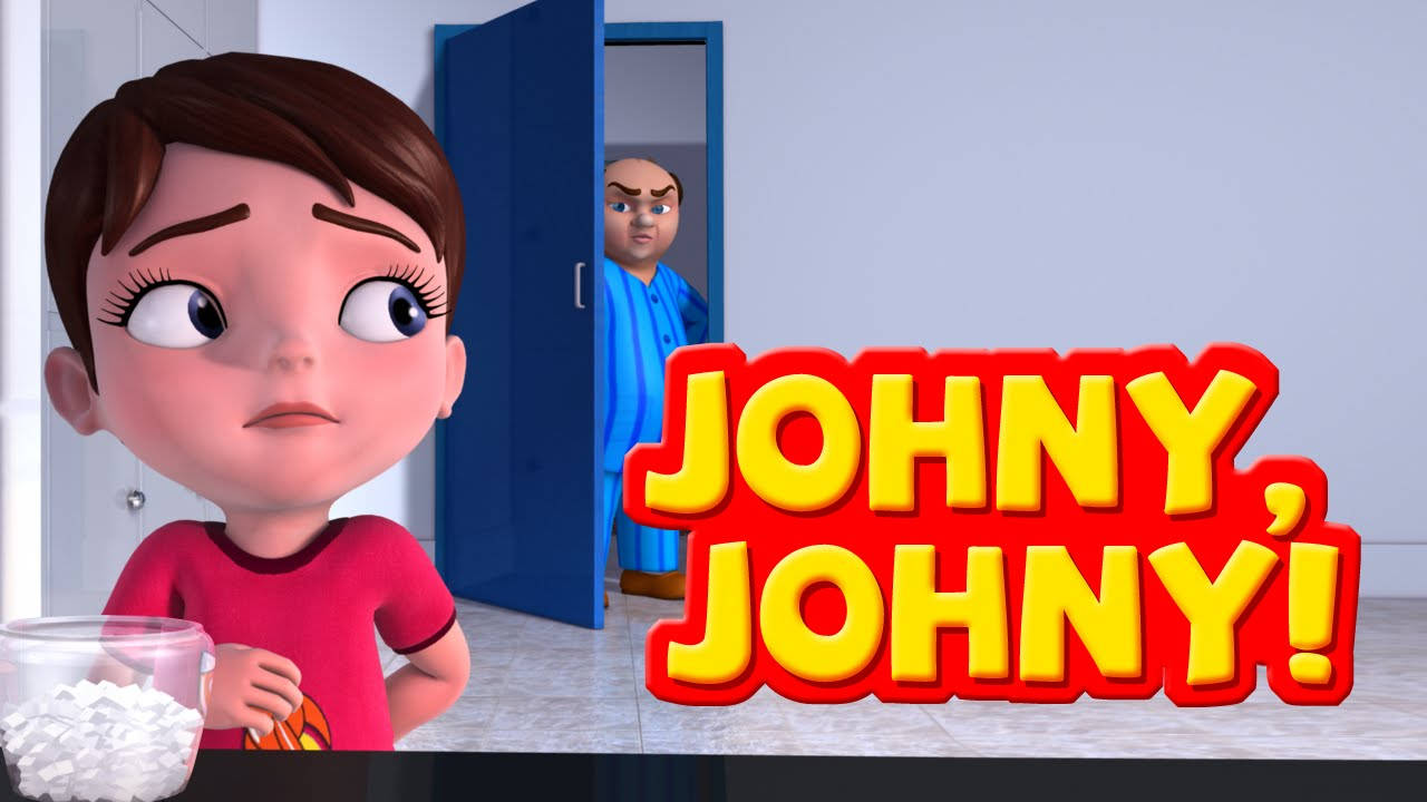 Infobells Johnny Johnny Animated Song Illustration Background