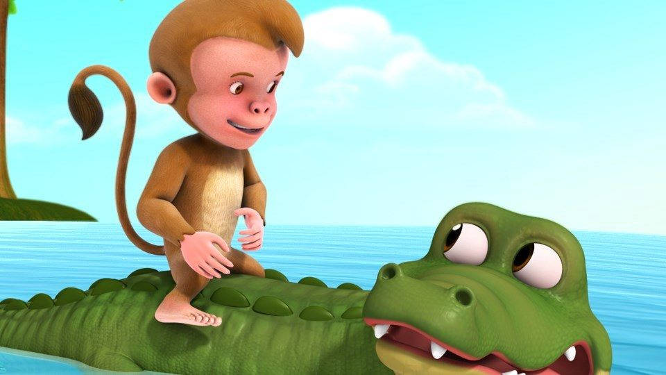 Infobells Monkey On A Crocodile