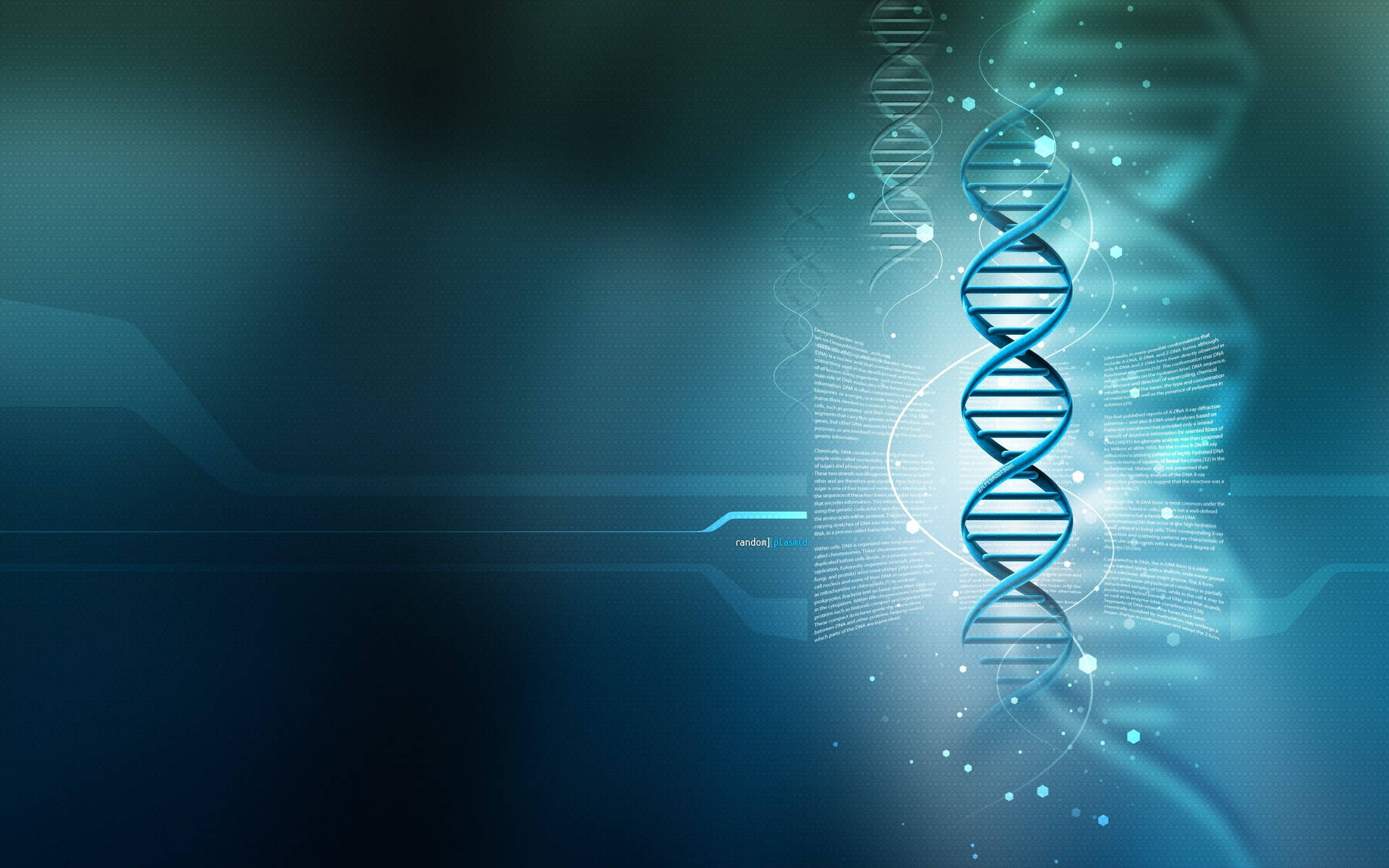 Information Technology Dna Background Background