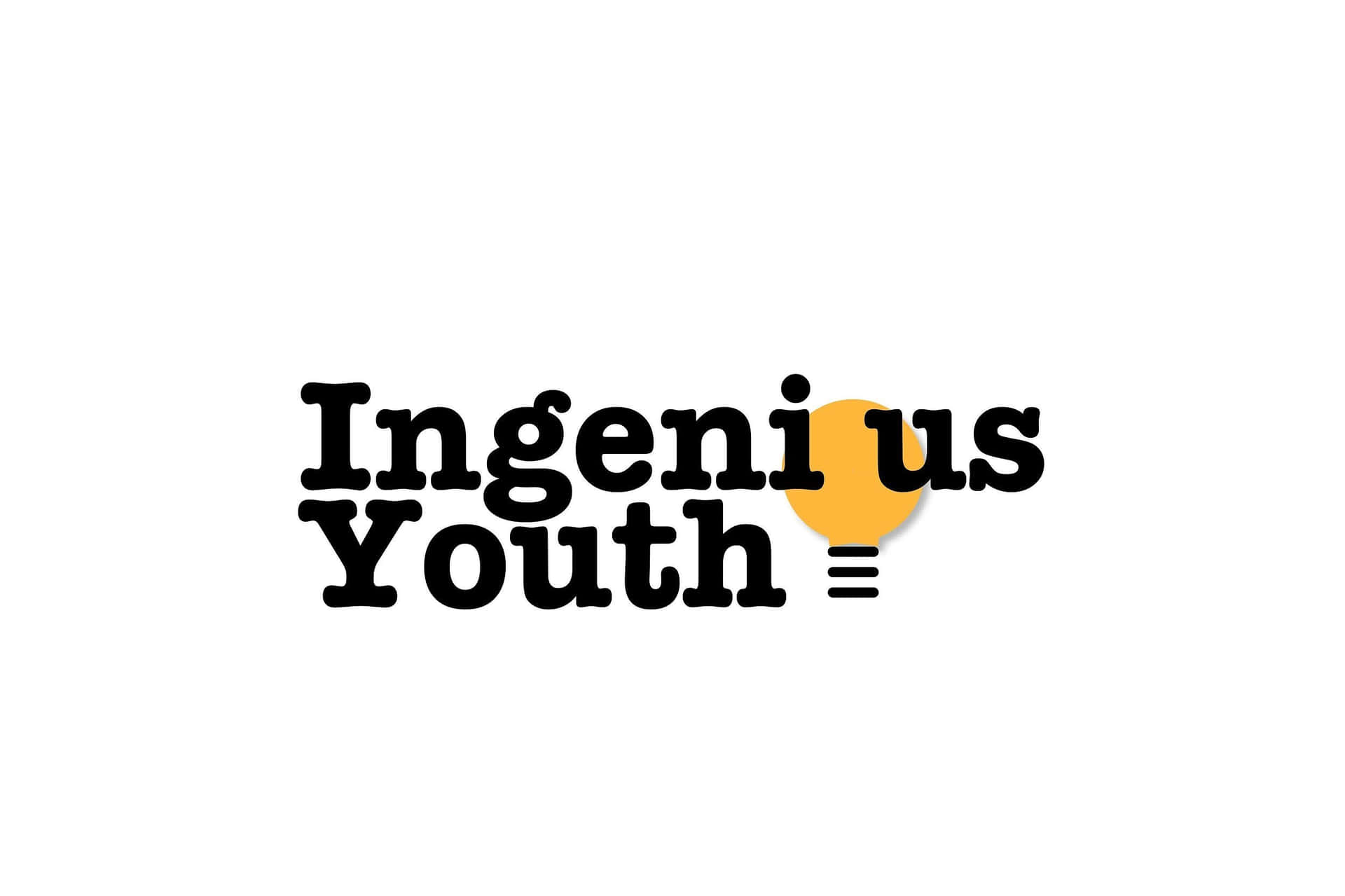 Ingenious Youth With Lightbulb