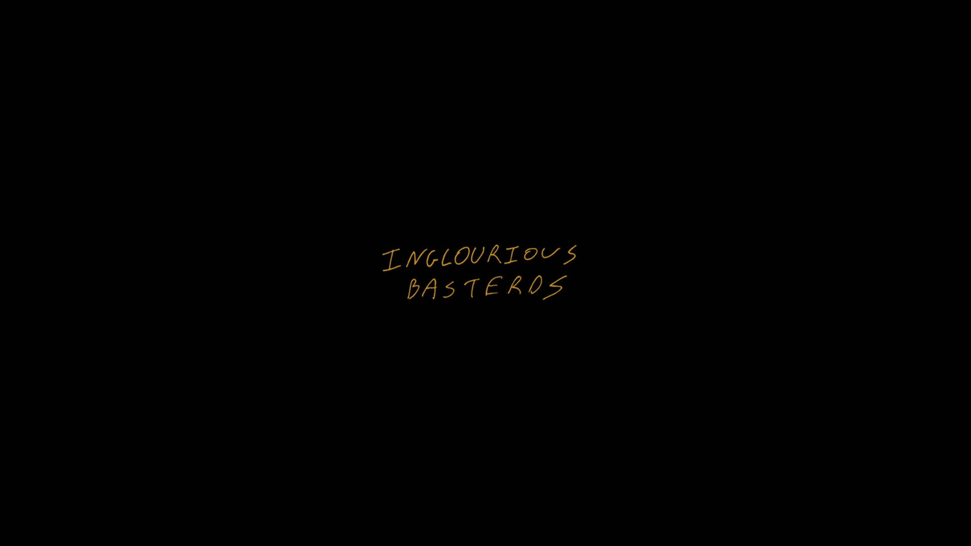 Inglourious Basterds Black Screen Background