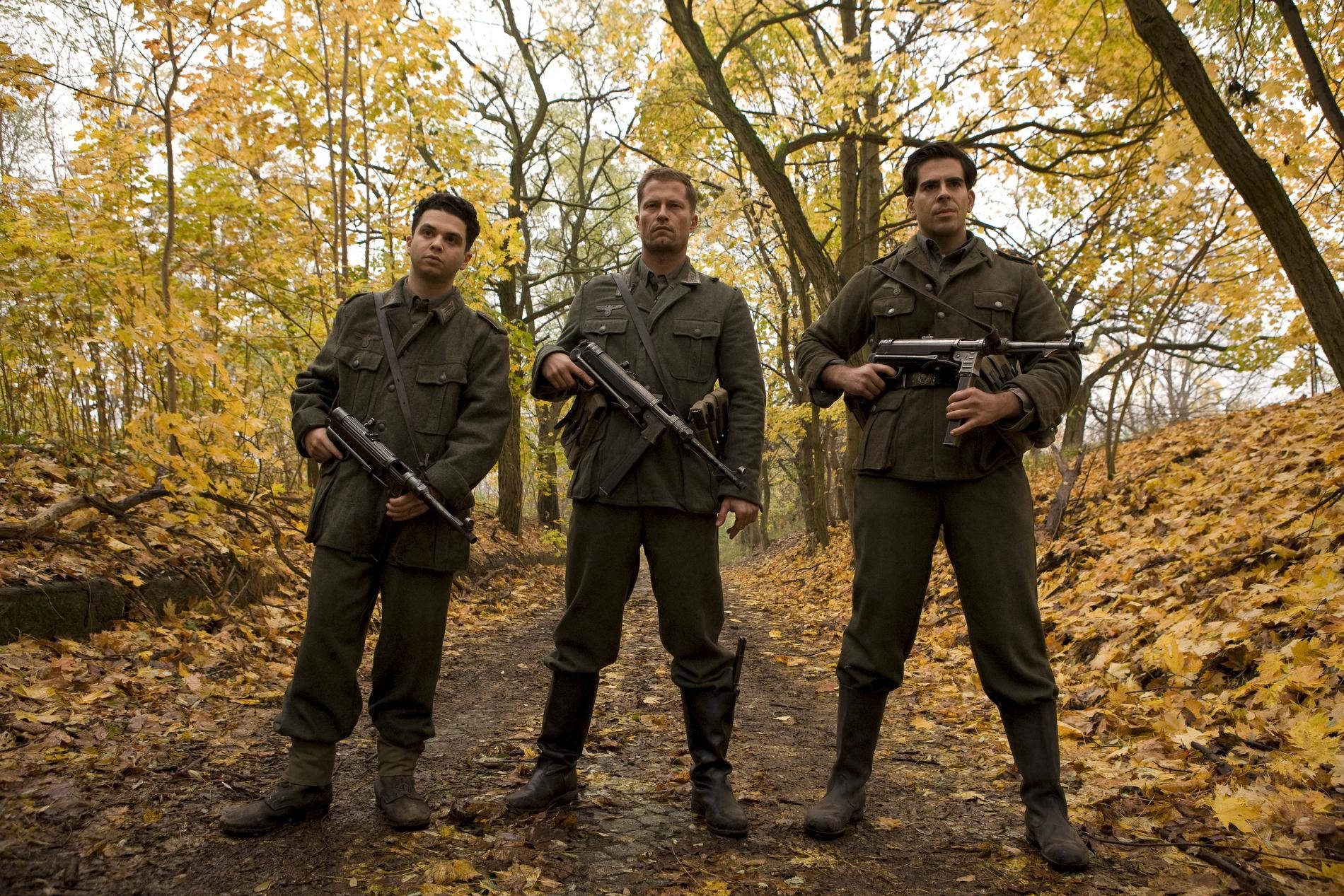 Inglourious Basterds In Forest Background