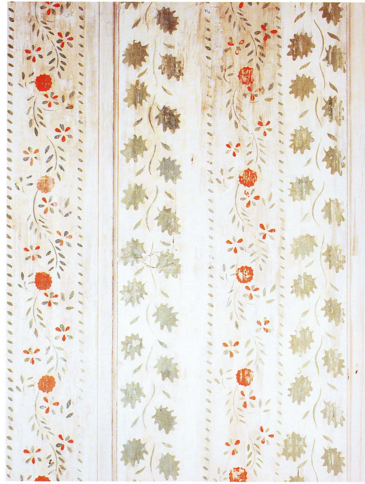 Inherent Floral Water Sequins Background