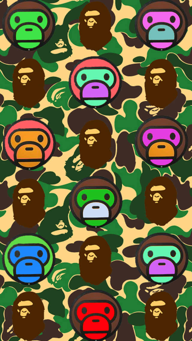 Innovation At It's Finest - Bape Iphone 6 Background