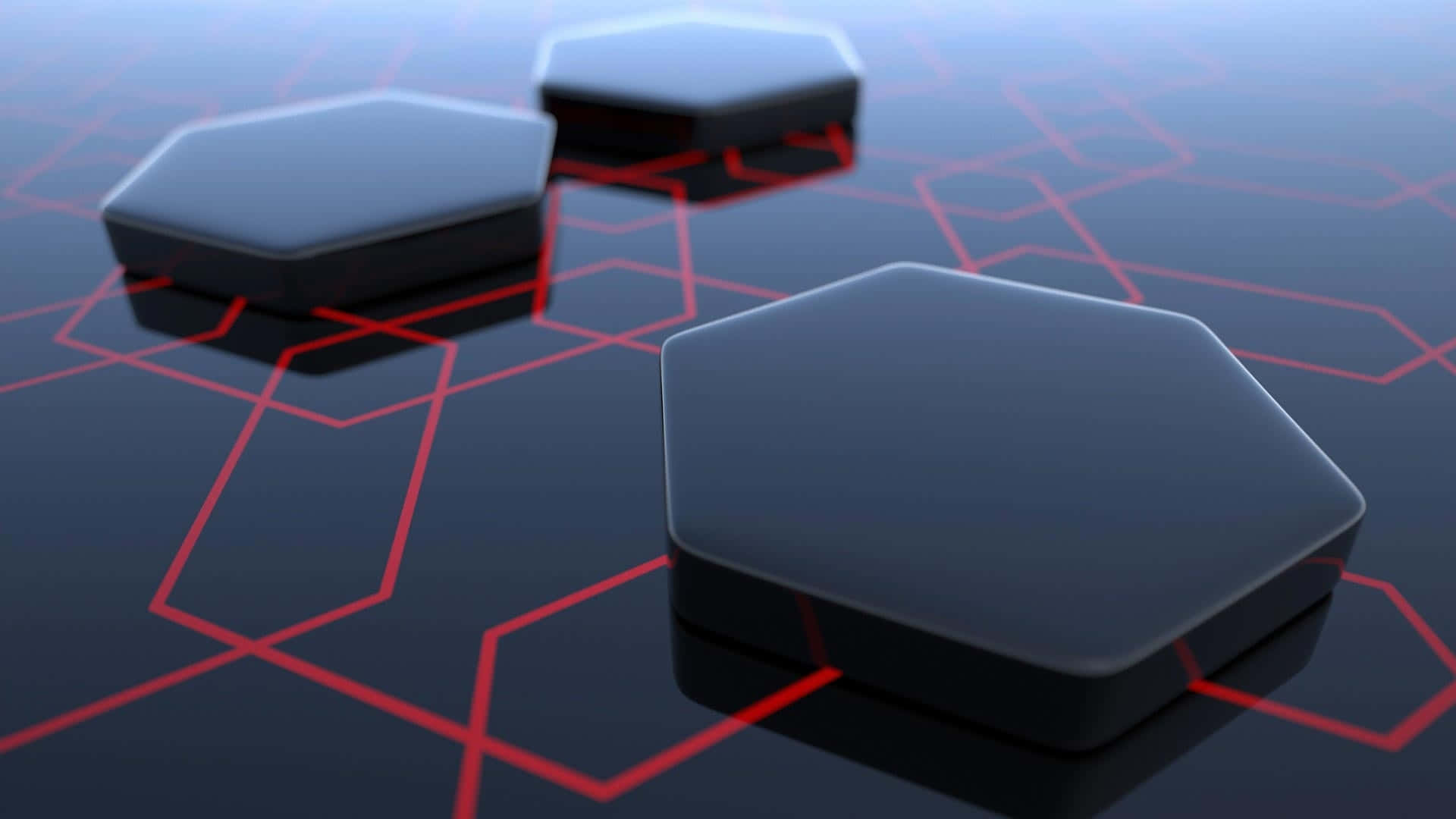 Innovative 3d Hexagons Background