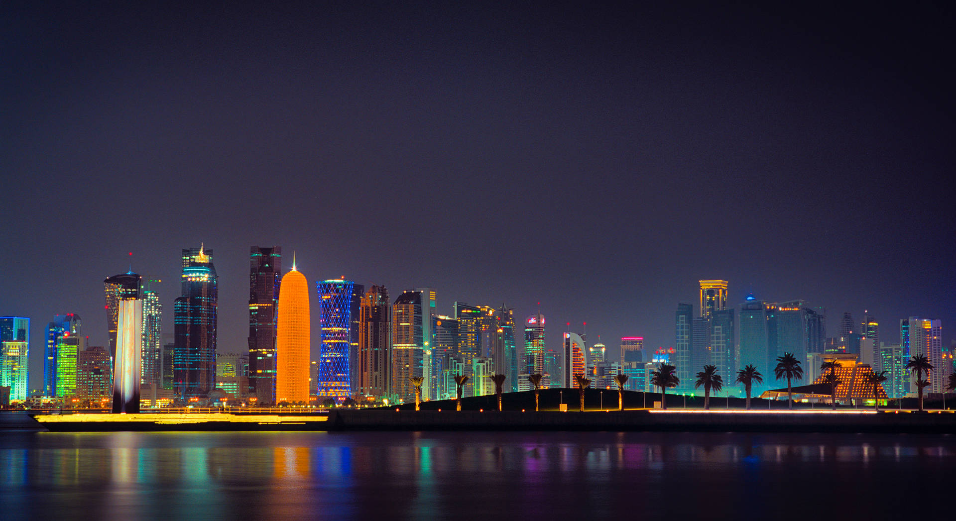 Innovative Architecture In Qatar Background