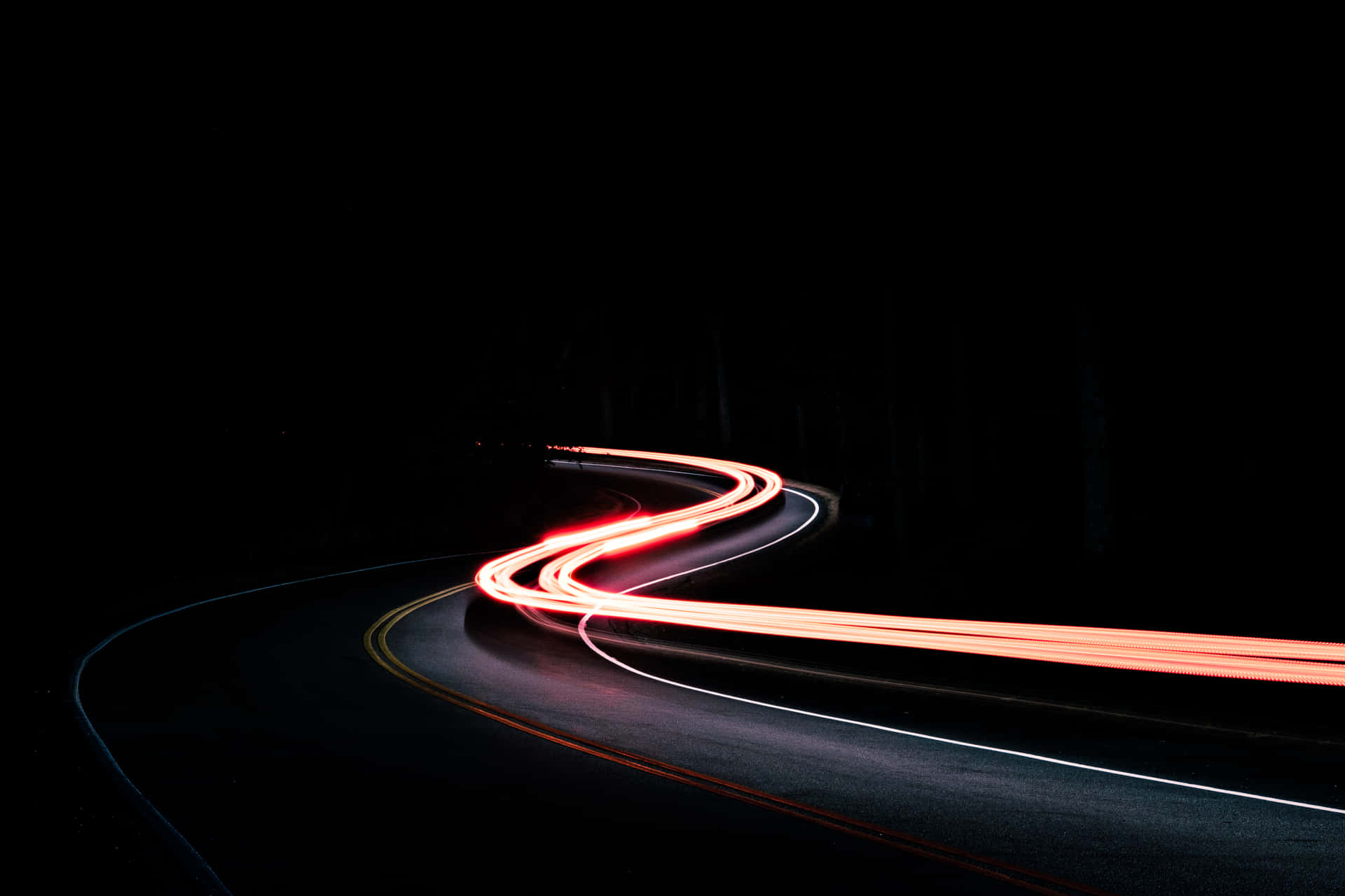 Innovative Camera Capturing Vehicle Lights Background