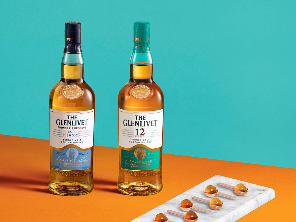 Innovative Luxury - The Glenlivet Whiskey Capsules Collection Background