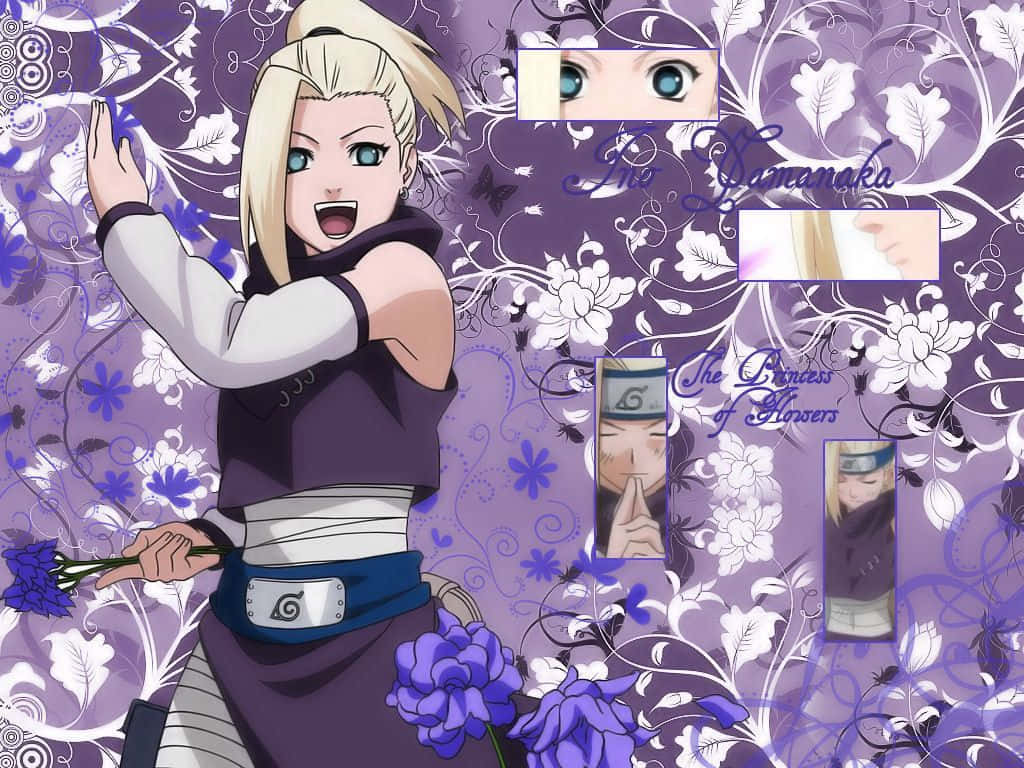 Ino Yamanaka, A Powerful Kunoichi Of The Village Hidden In The Leaves. Background