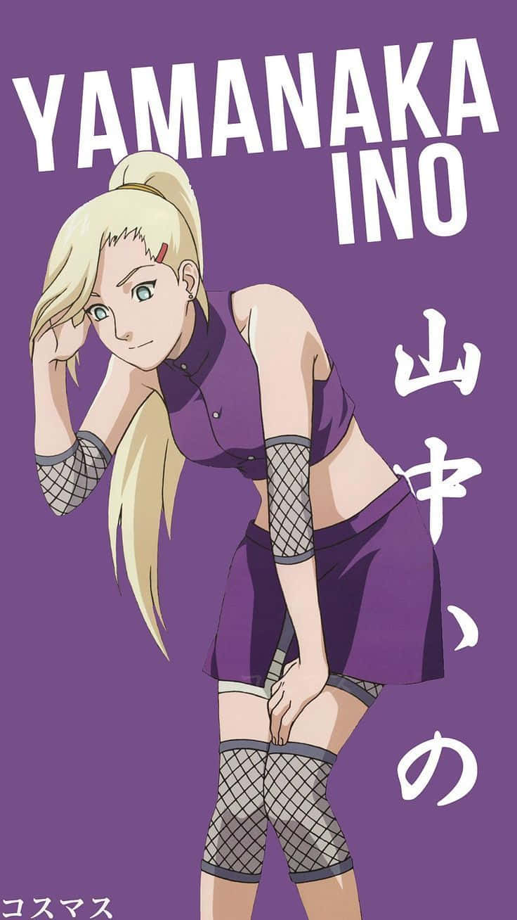 Ino Yamanaka, A Shinobi From The Leaf Background