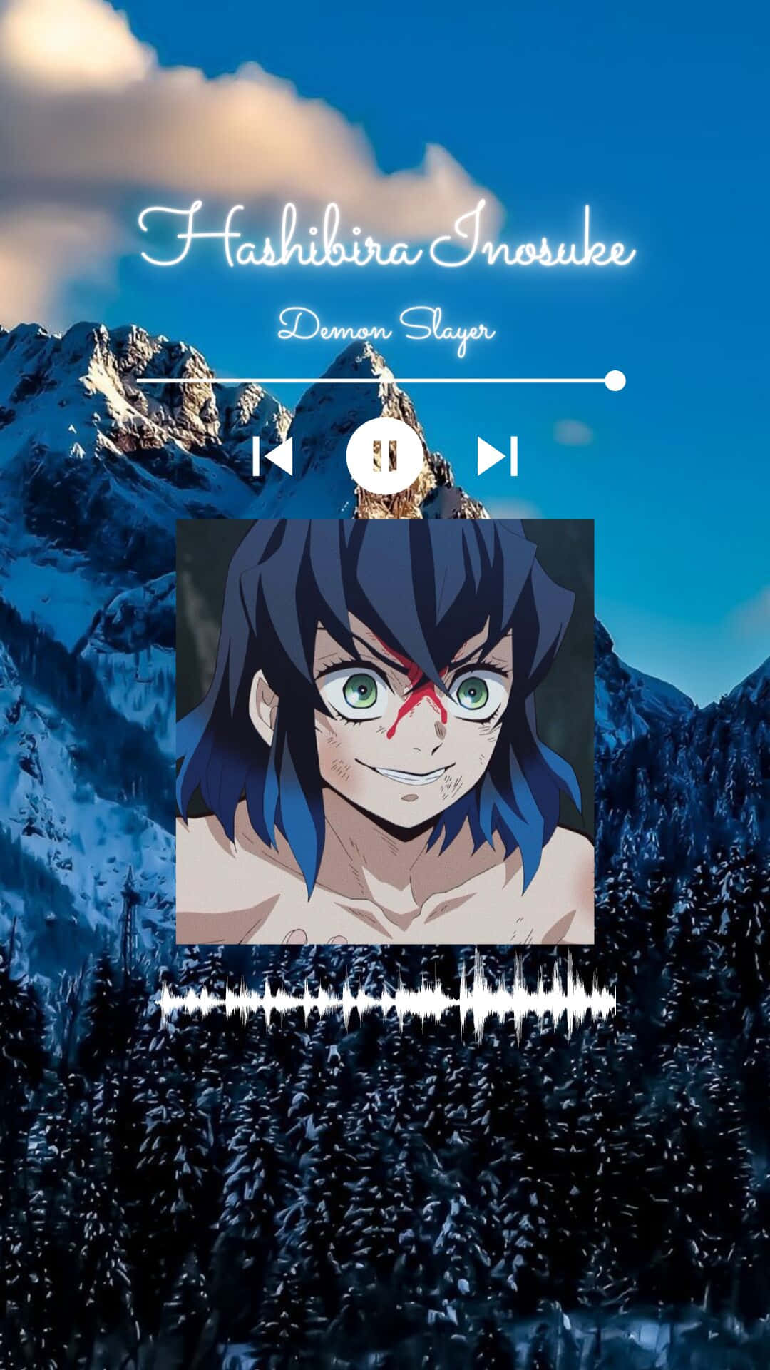 Inosuke Aesthetic Demon Slayer Background