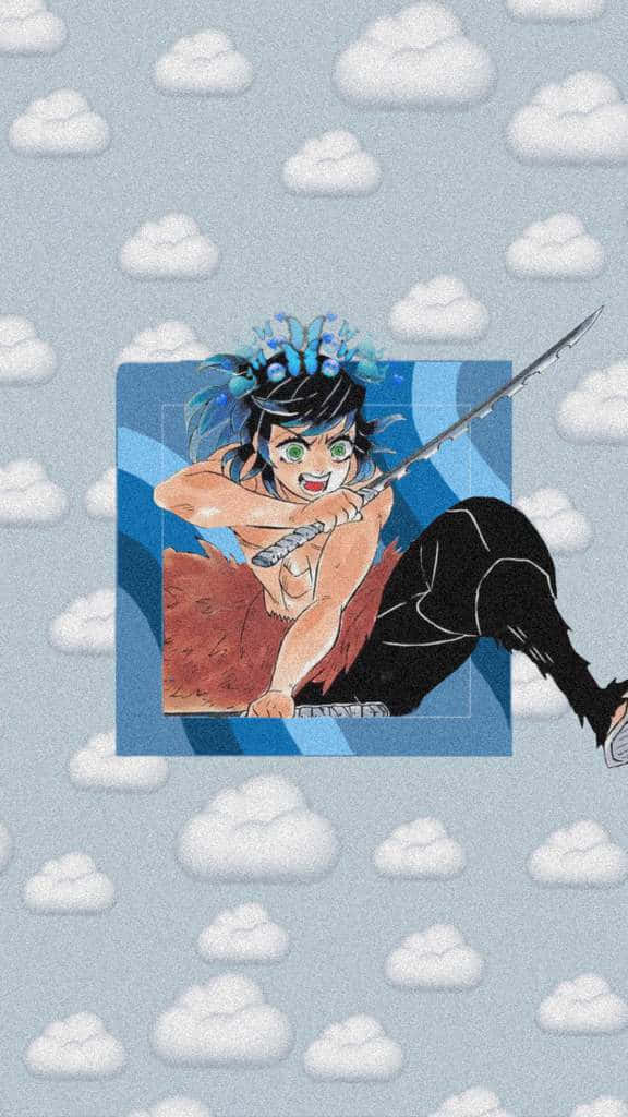 Inosuke Cloud Aesthetic Wallpaper Background