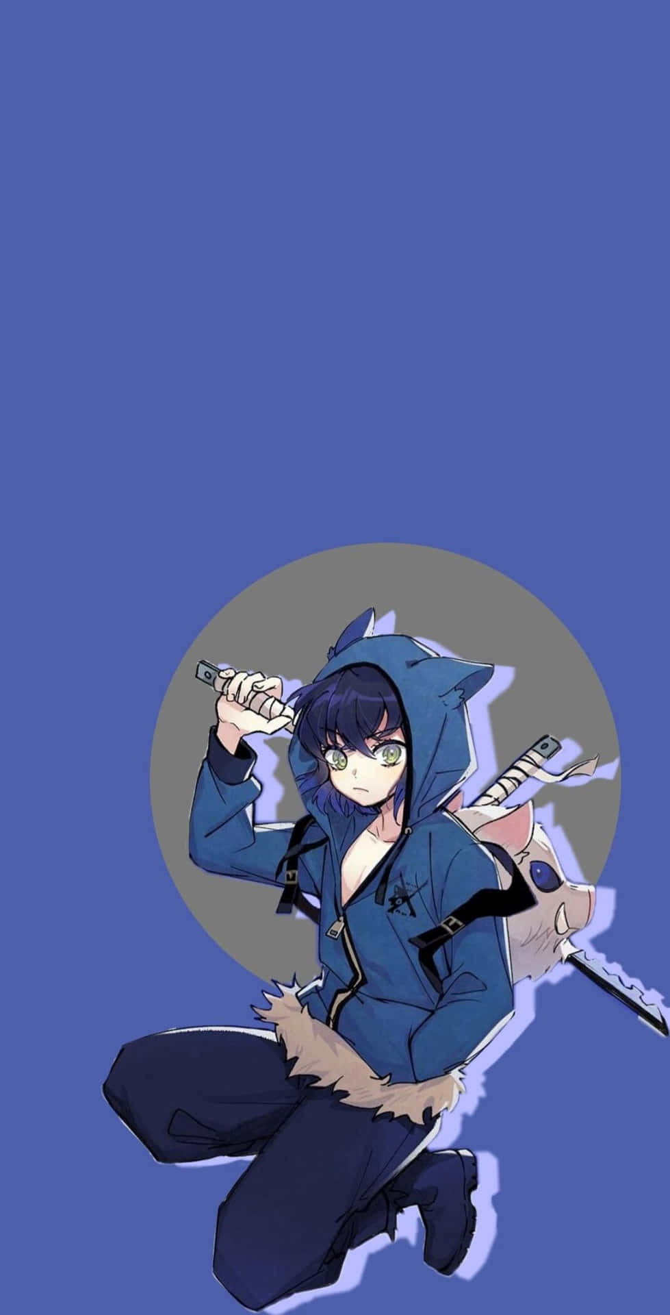 Inosukein Blue Aesthetic