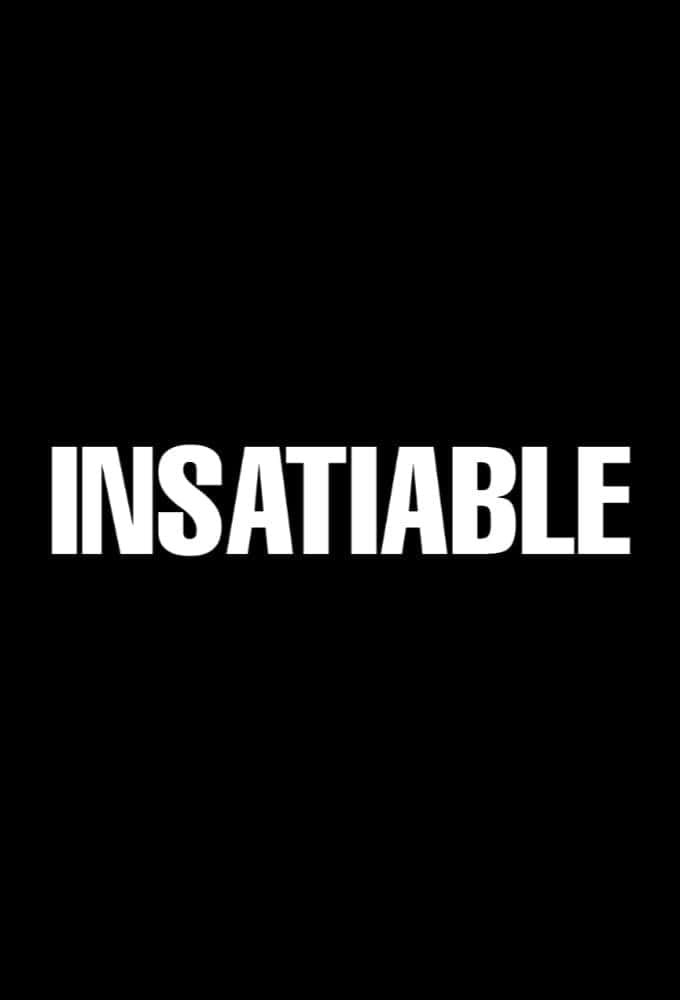 Insatiable Text Black Background Background