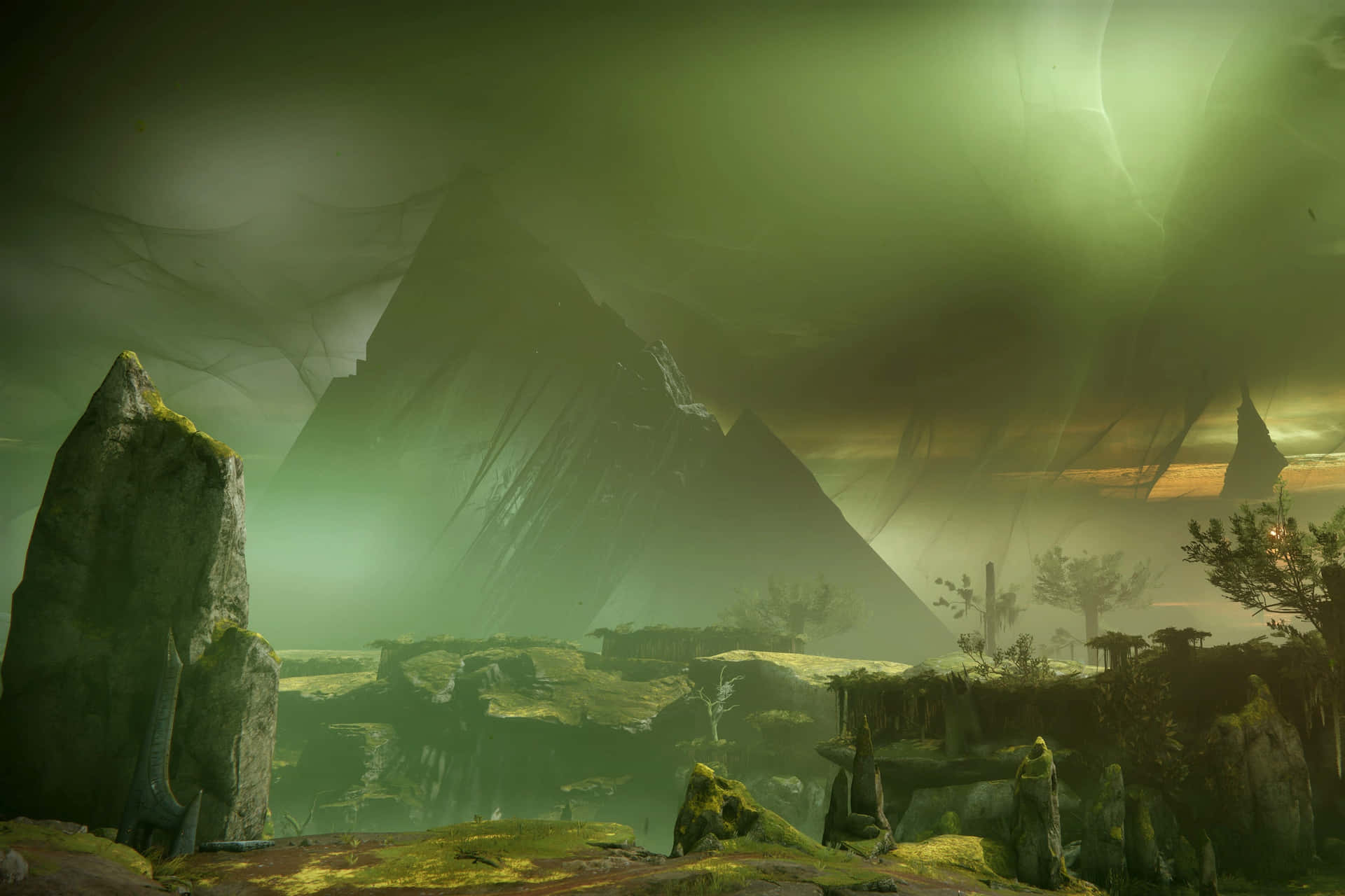 Inscrutable Weather Background