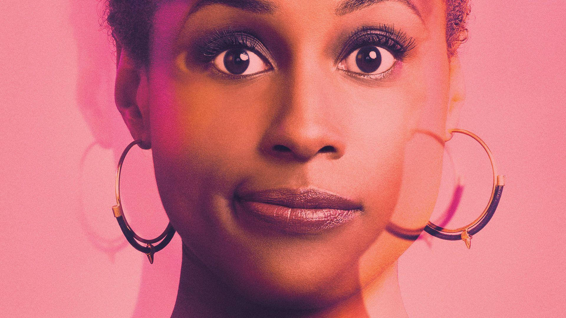 Insecure Creator Issa Rae Pink Aesthetic Background