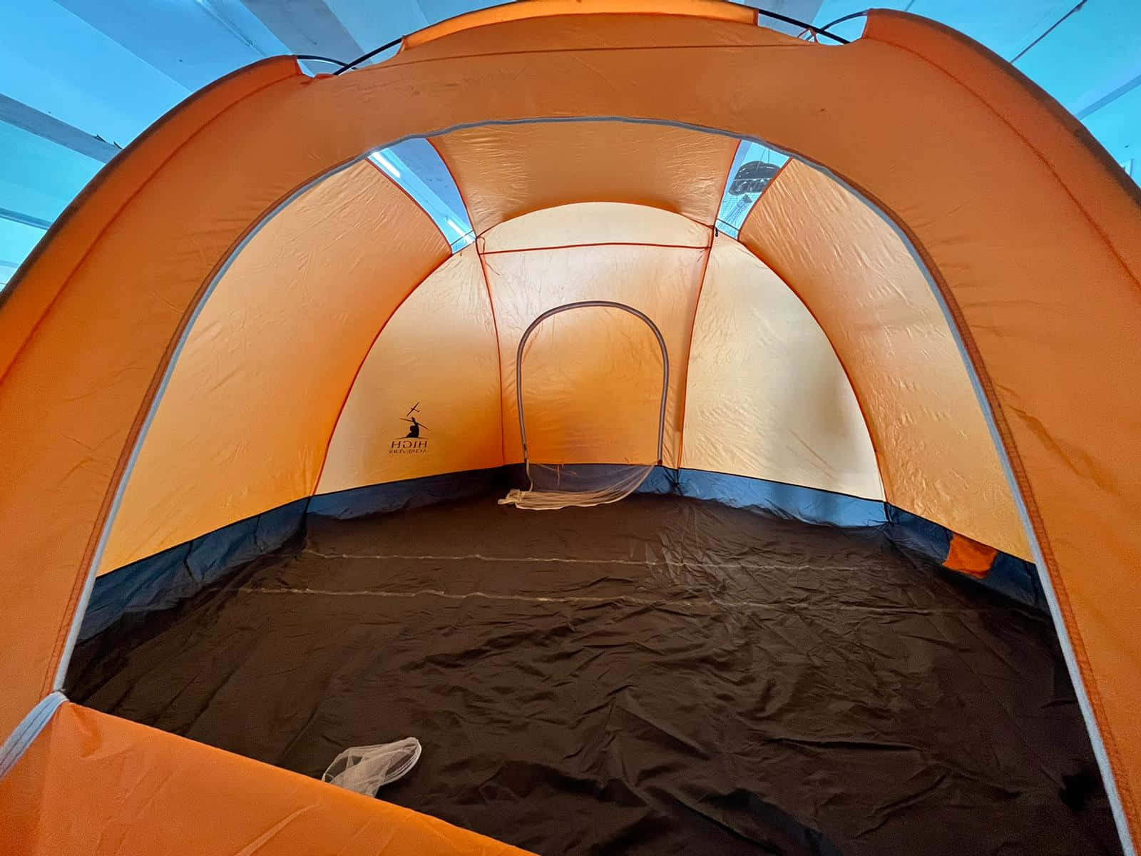 Inside Large Tent Background