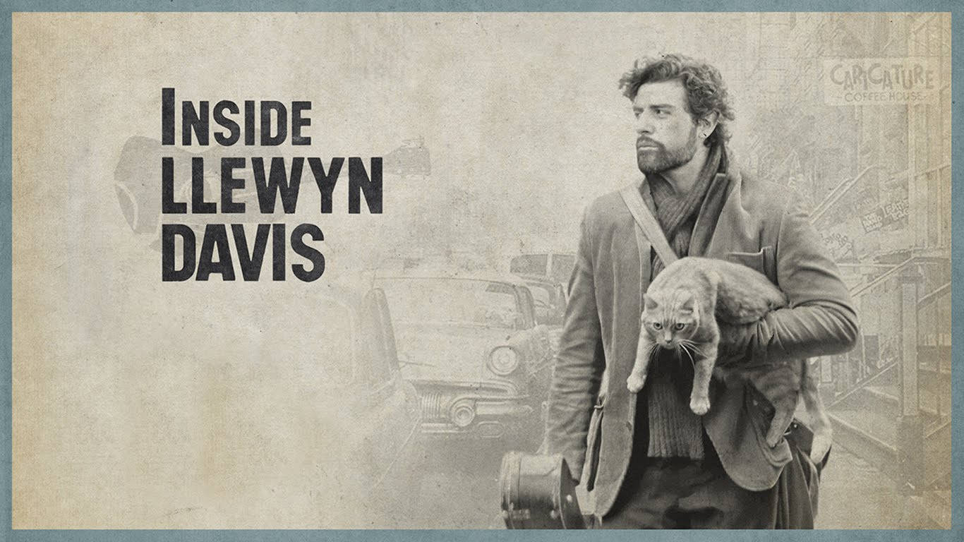 Inside Llewyn Davis Greyscale Poster