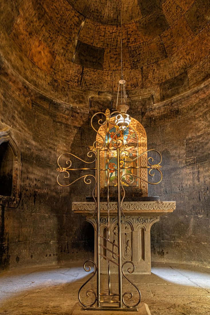Inside The Khor Virap Monastery