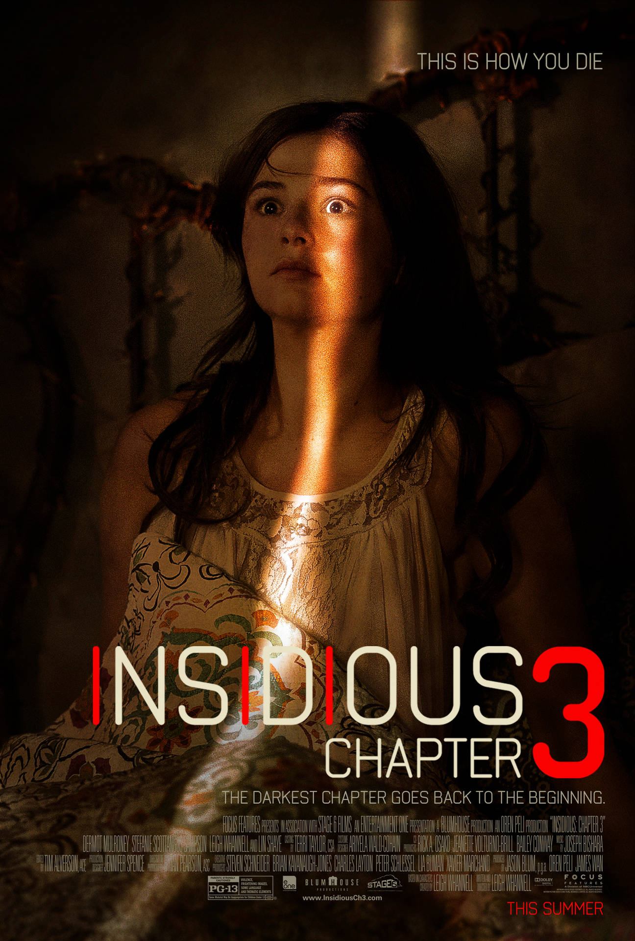 Insidious 3 Film Poster Background