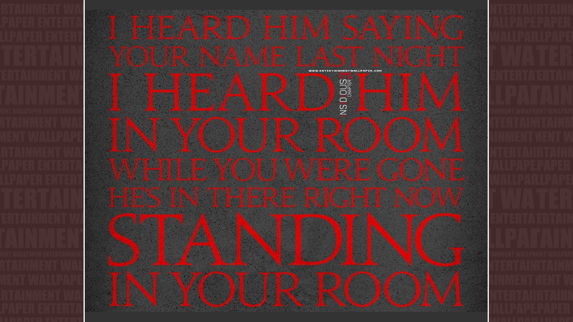 Insidious Chapter 3 Quotes Background