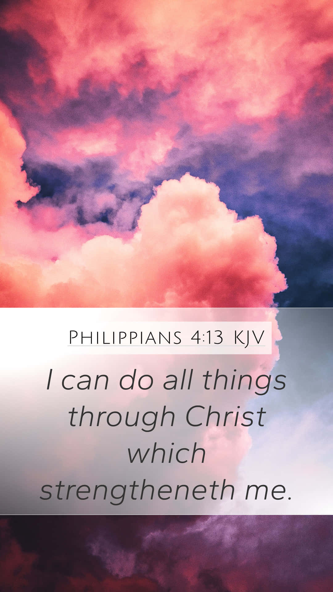 Inspirational Bible Verse On Phone Background