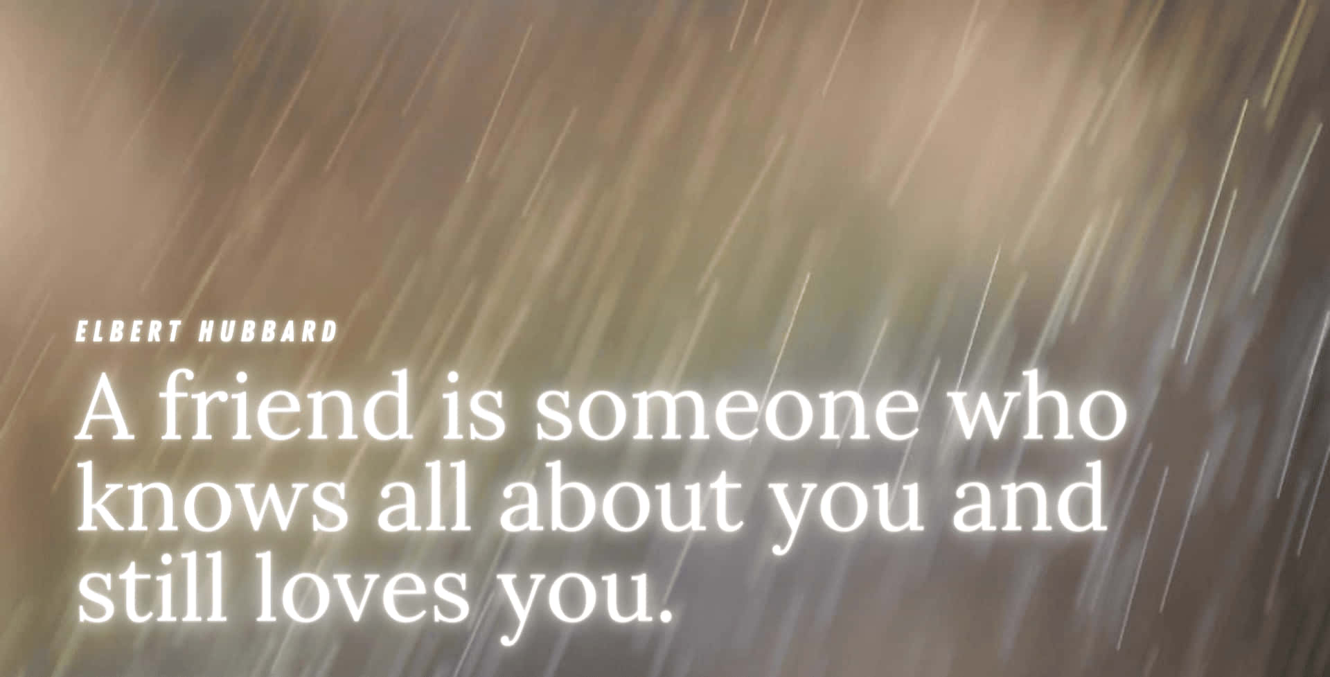 Inspirational Friendship Quote Background Background