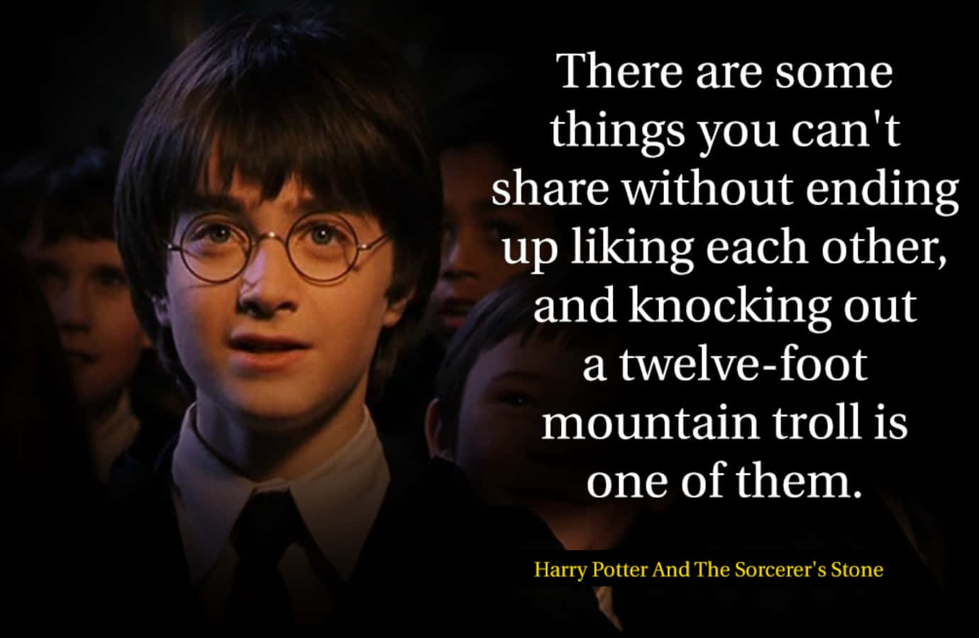 Inspirational Harry Potter Quote Wallpaper Background