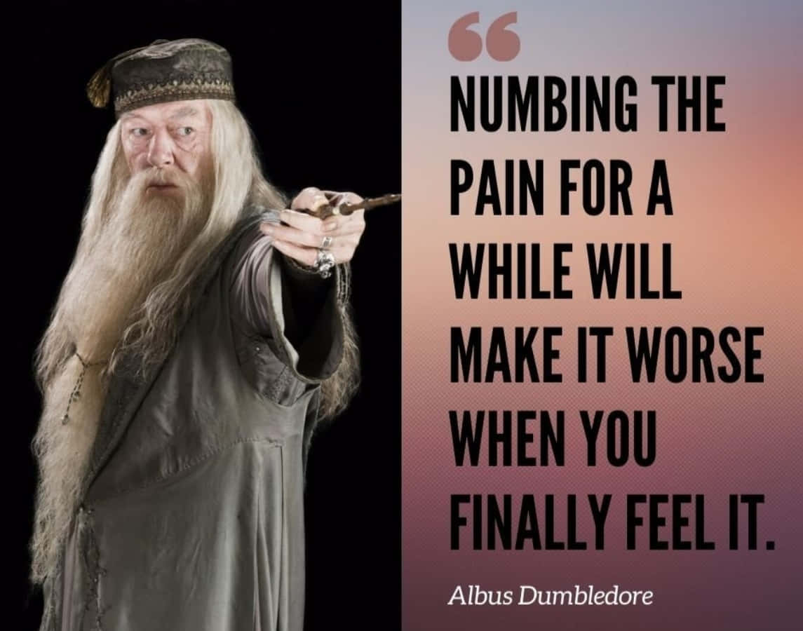 Inspirational Harry Potter Quote Wallpaper Background