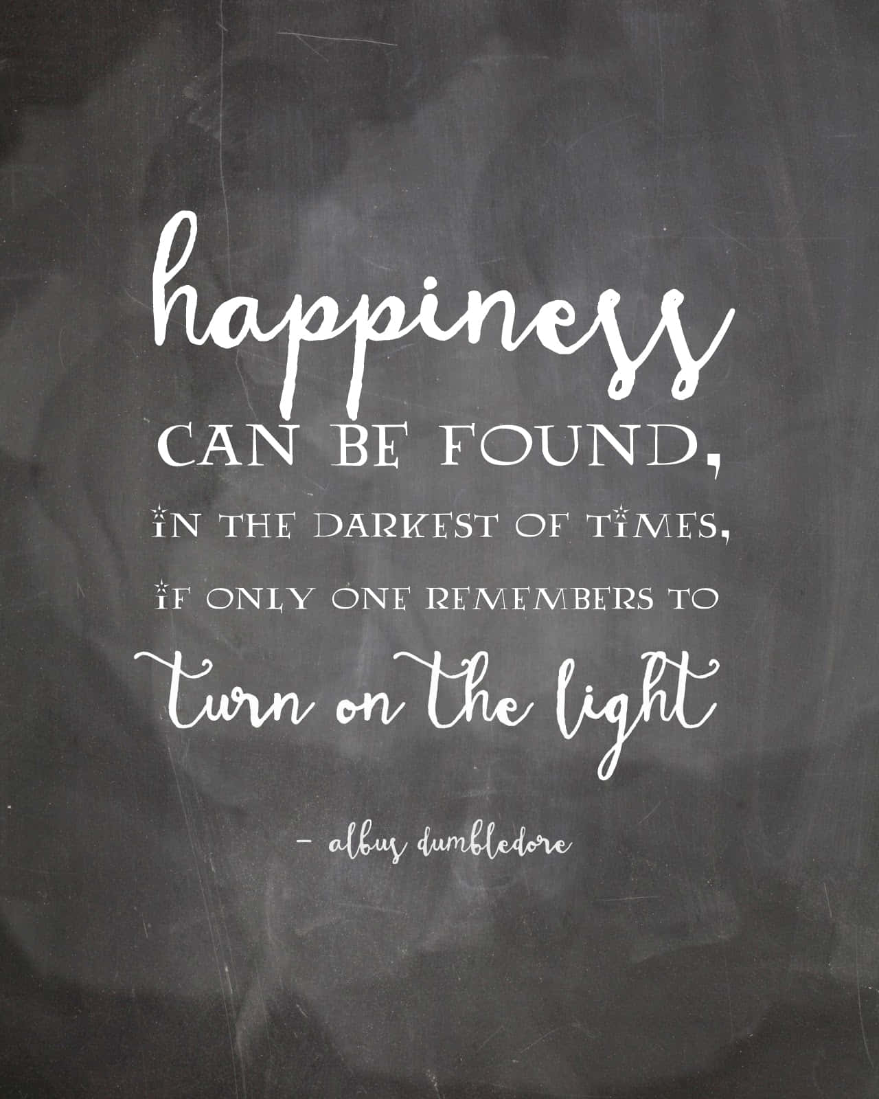 Inspirational Harry Potter Quote Wallpaper Background