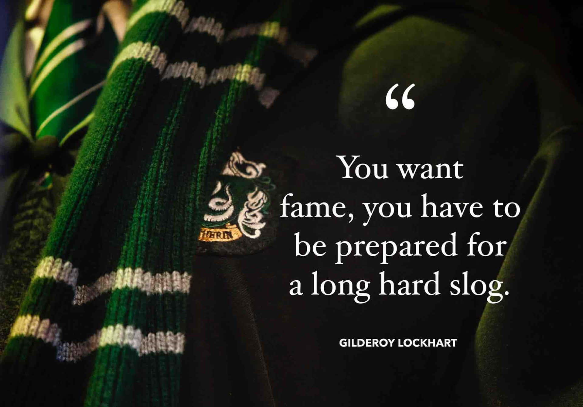 Inspirational Harry Potter Quote Wallpaper Background