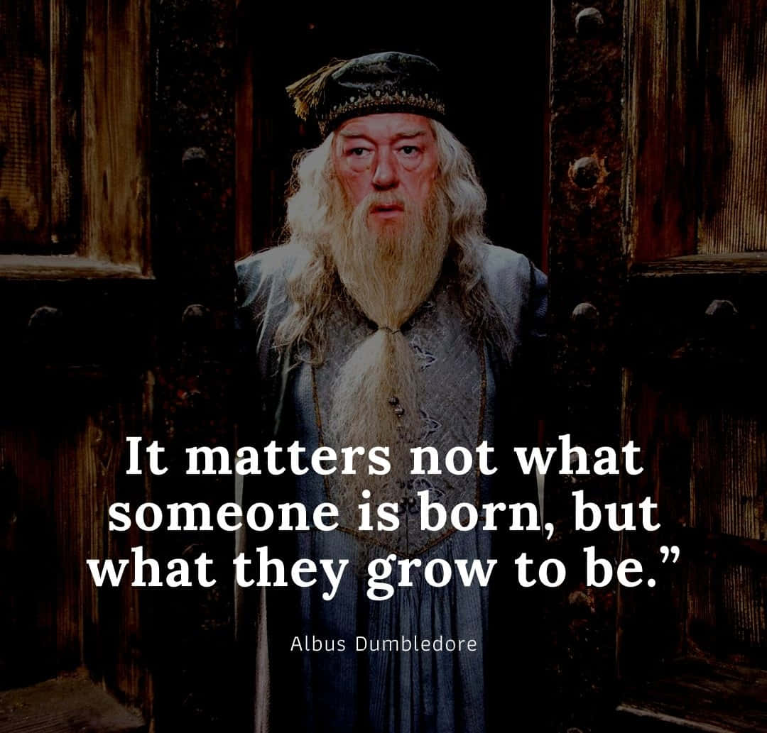 Inspirational Harry Potter Quote Wallpaper Background