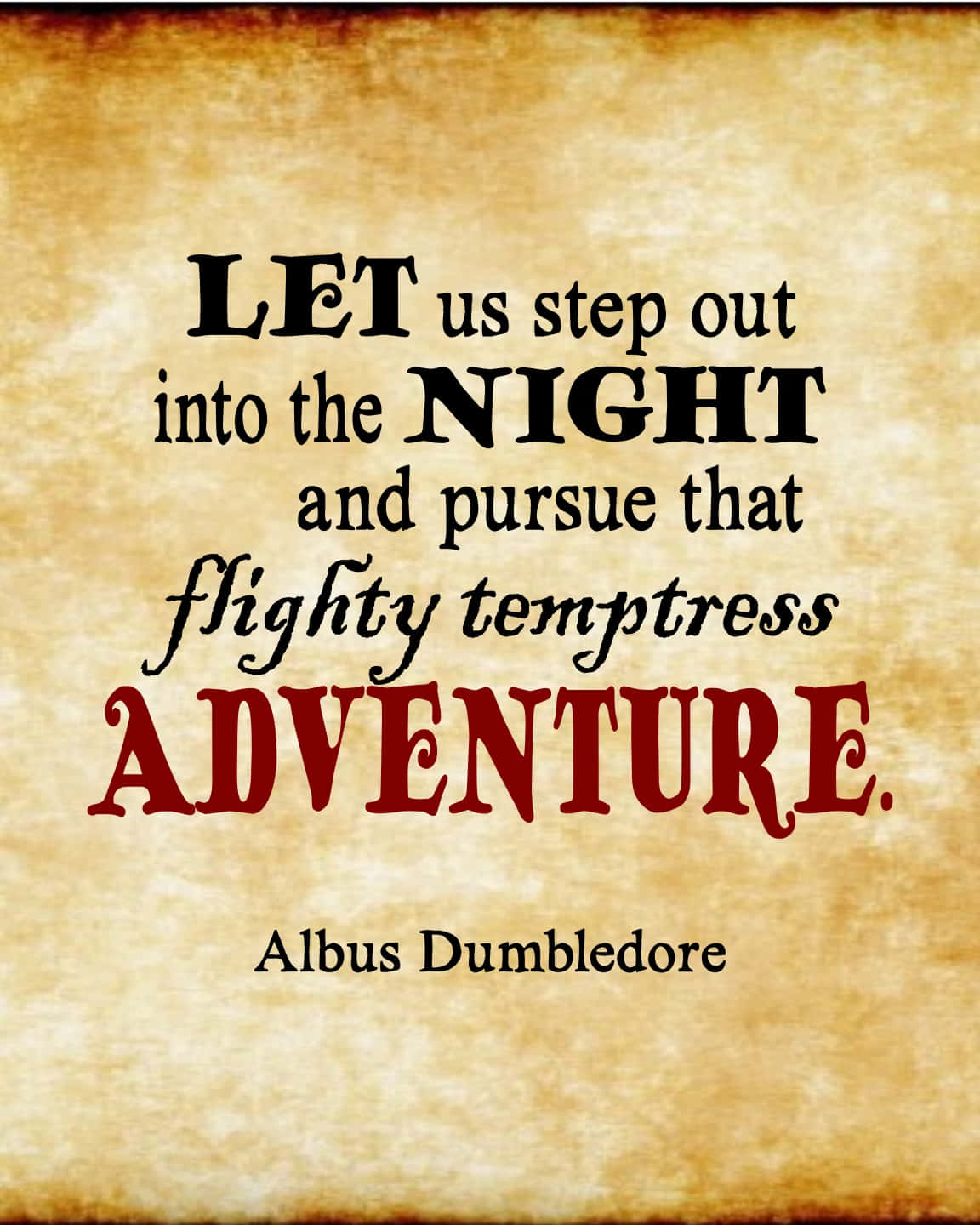 Inspirational Harry Potter Quote Wallpaper Background