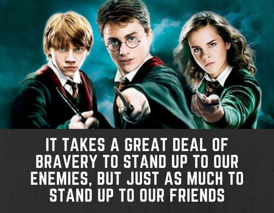 Inspirational Harry Potter Quote Wallpaper Background