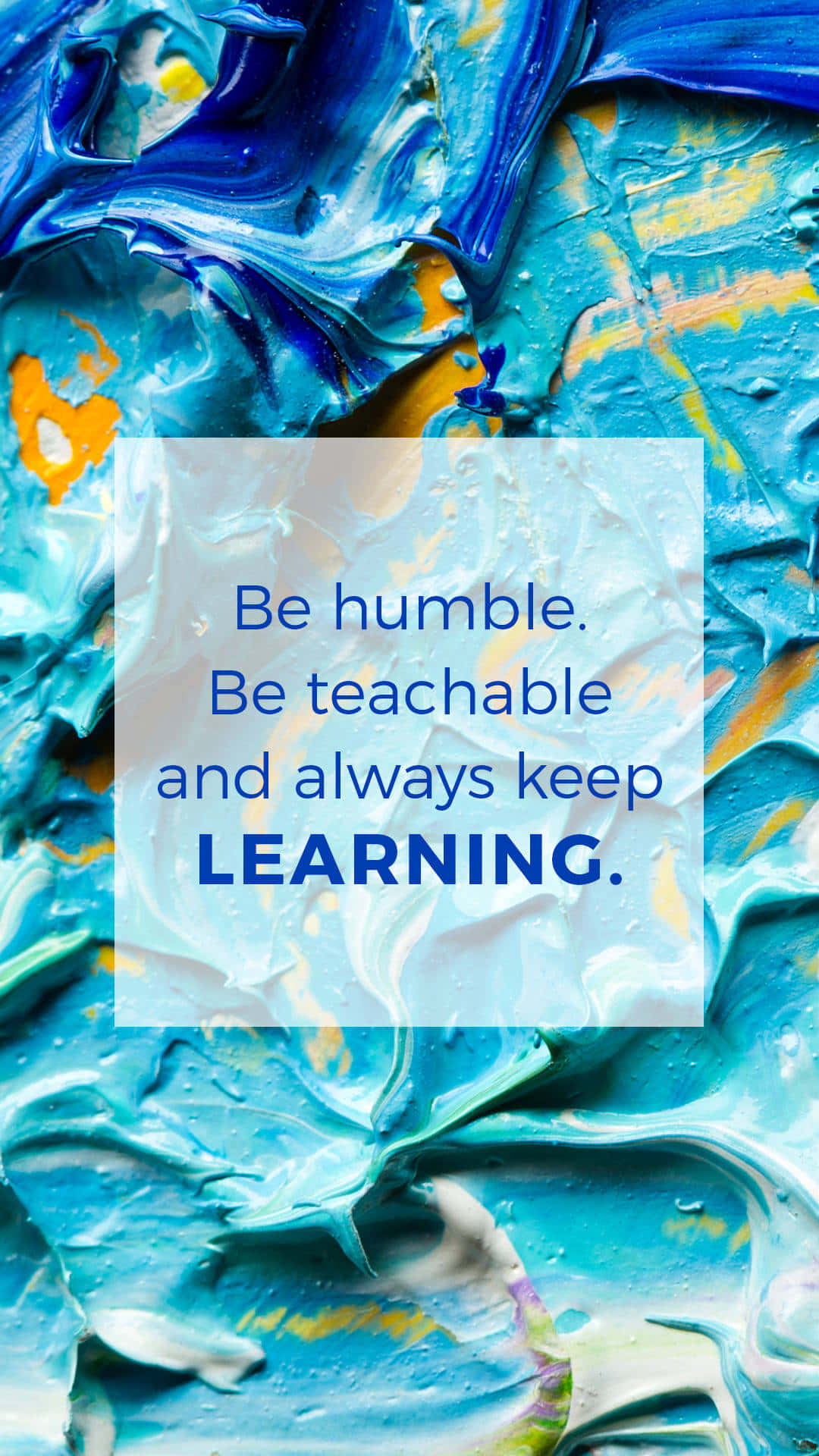Inspirational Learning Quoteon Paint Background.jpg Background