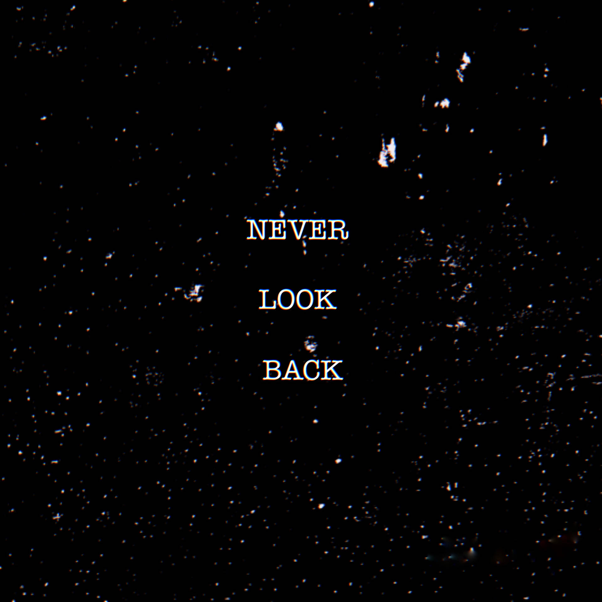Inspirational Never Look Back Background