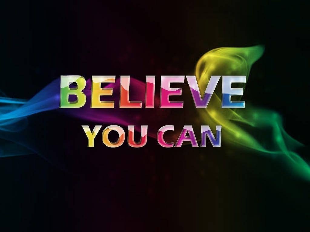 Inspirational Quotes About Believe Background