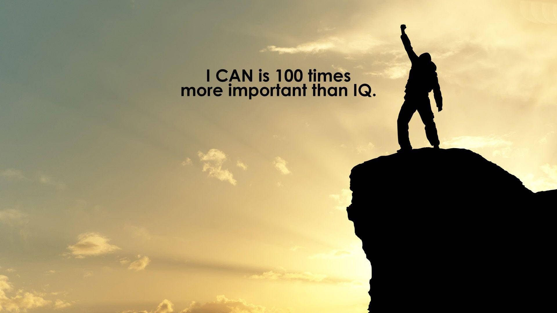 Inspirational Quotes About I Can Background