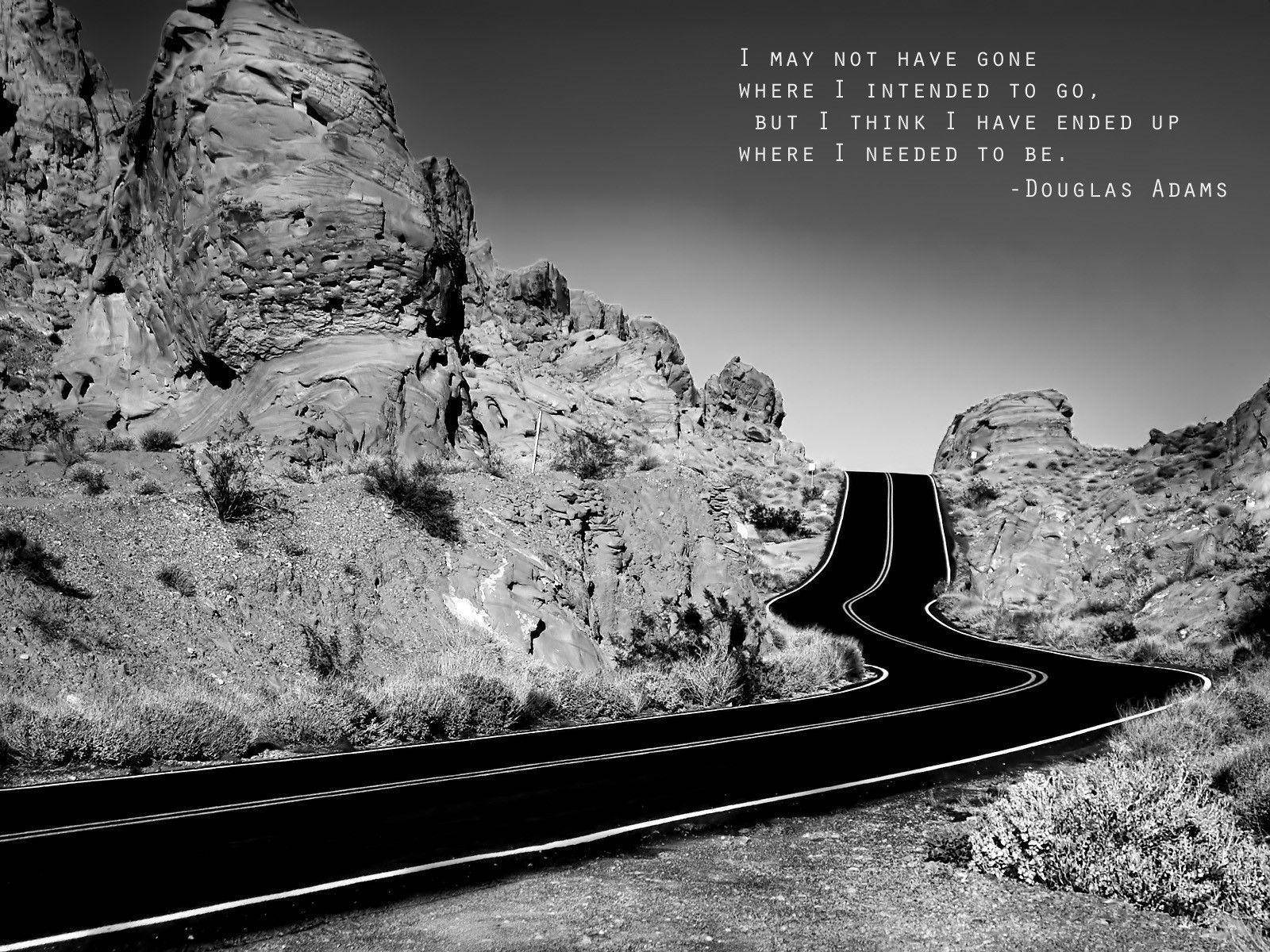 Inspirational Quotes About Journey Background