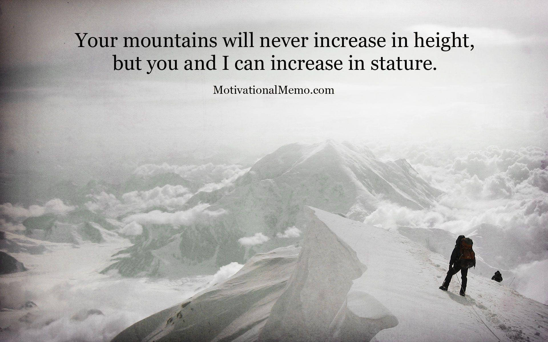 Inspirational Quotes About Stature