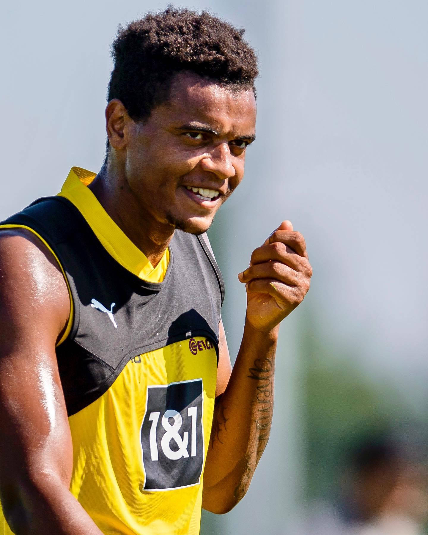 Inspiring Footballer Manuel Akanji Exulting In Triumph