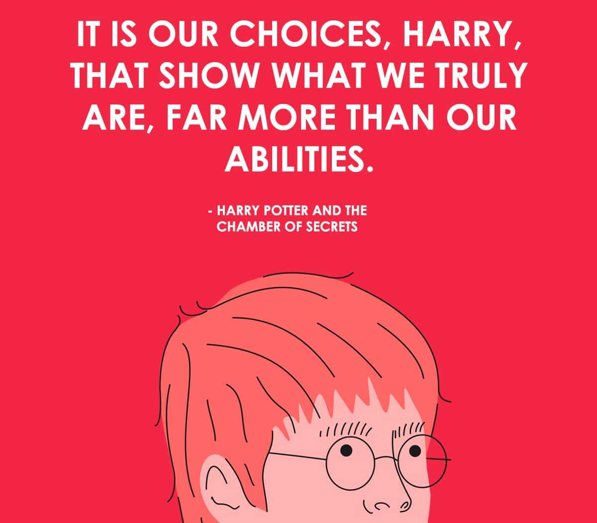 Inspiring Harry Potter Quote Wallpaper Background