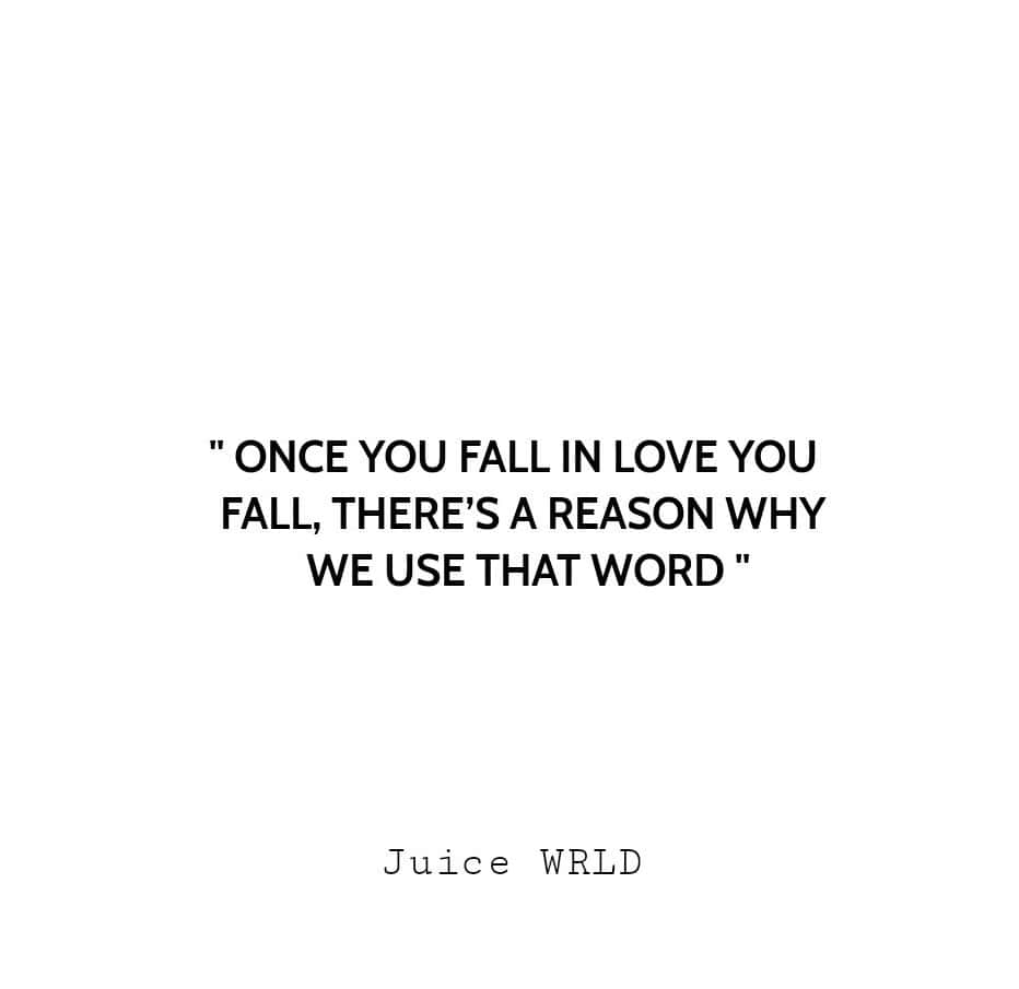 Inspiring Juice Wrld Quote On Perseverance Amidst Adversity Background