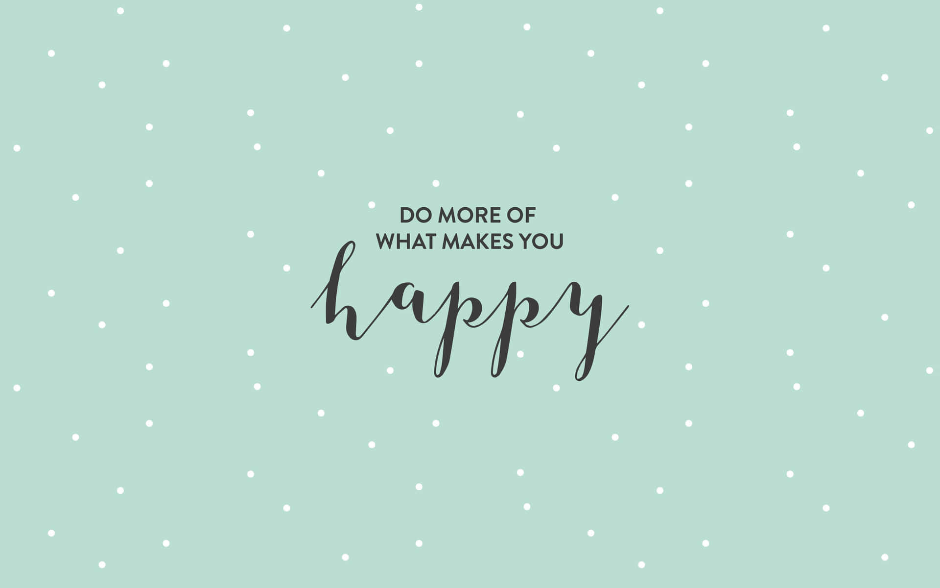 Inspiring Quote For Pastel Green Aesthetic Desktop Background
