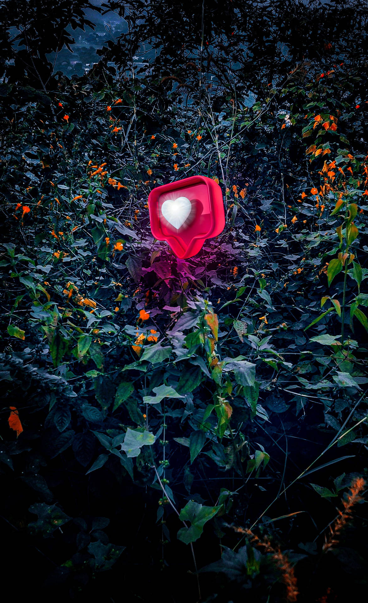Instagram Heart Icon Picsart Background